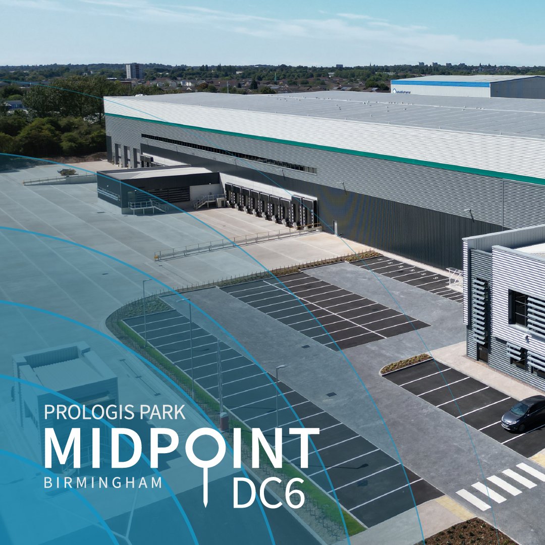 prologisuk's tweet image. Prologis presents MIdpoint DC6. Strategically located within 5 miles of 11 motorway junctions, this 163,754 sq ft #warehouse space available now with best-in-class specification. 

More here: prolo.gs/midpoint