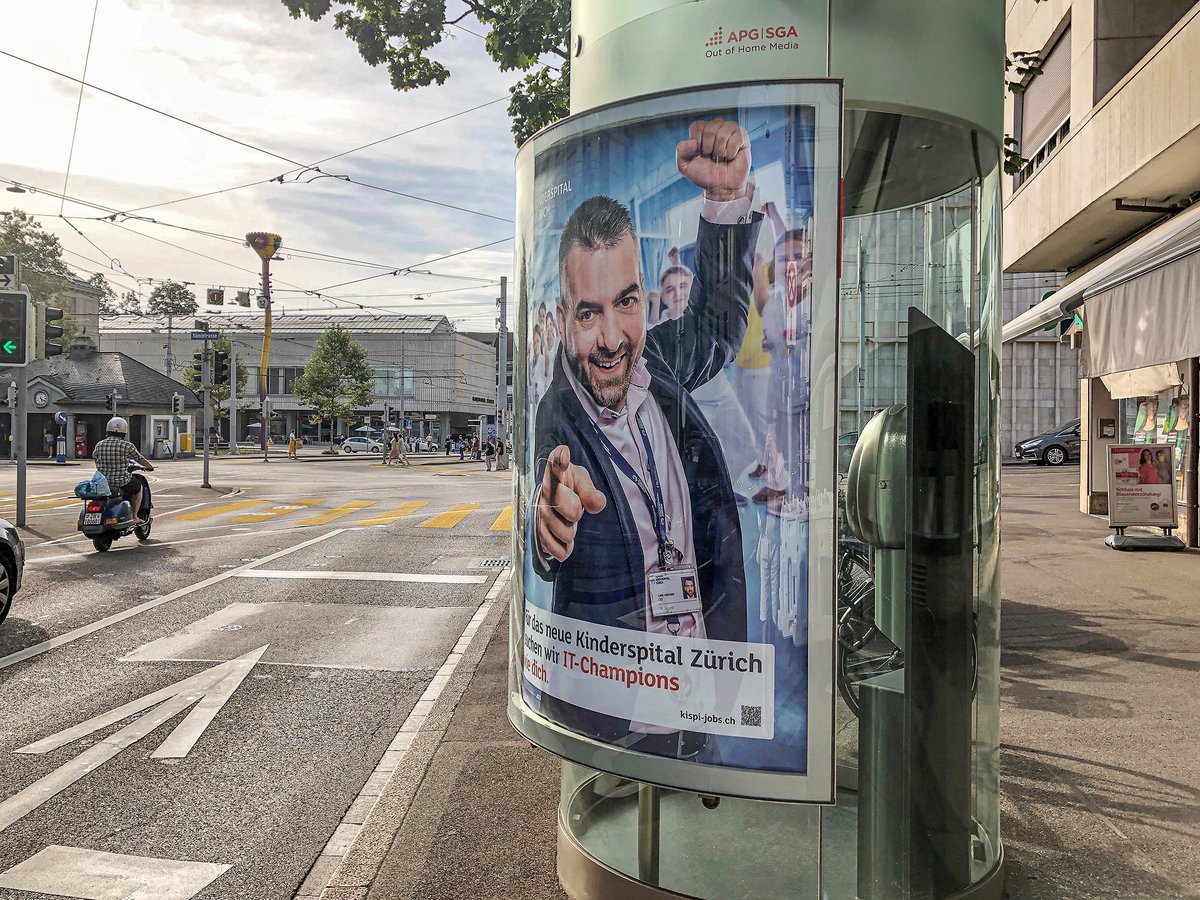 Haben Sie schon unsere Plakate gesehen? Für unser neues Kinderspital suchen wir Champions! Jetzt bewerben oder weitersagen unter kispi.uzh.ch/jobs #ZusammenSindWirChampions #kispichampions