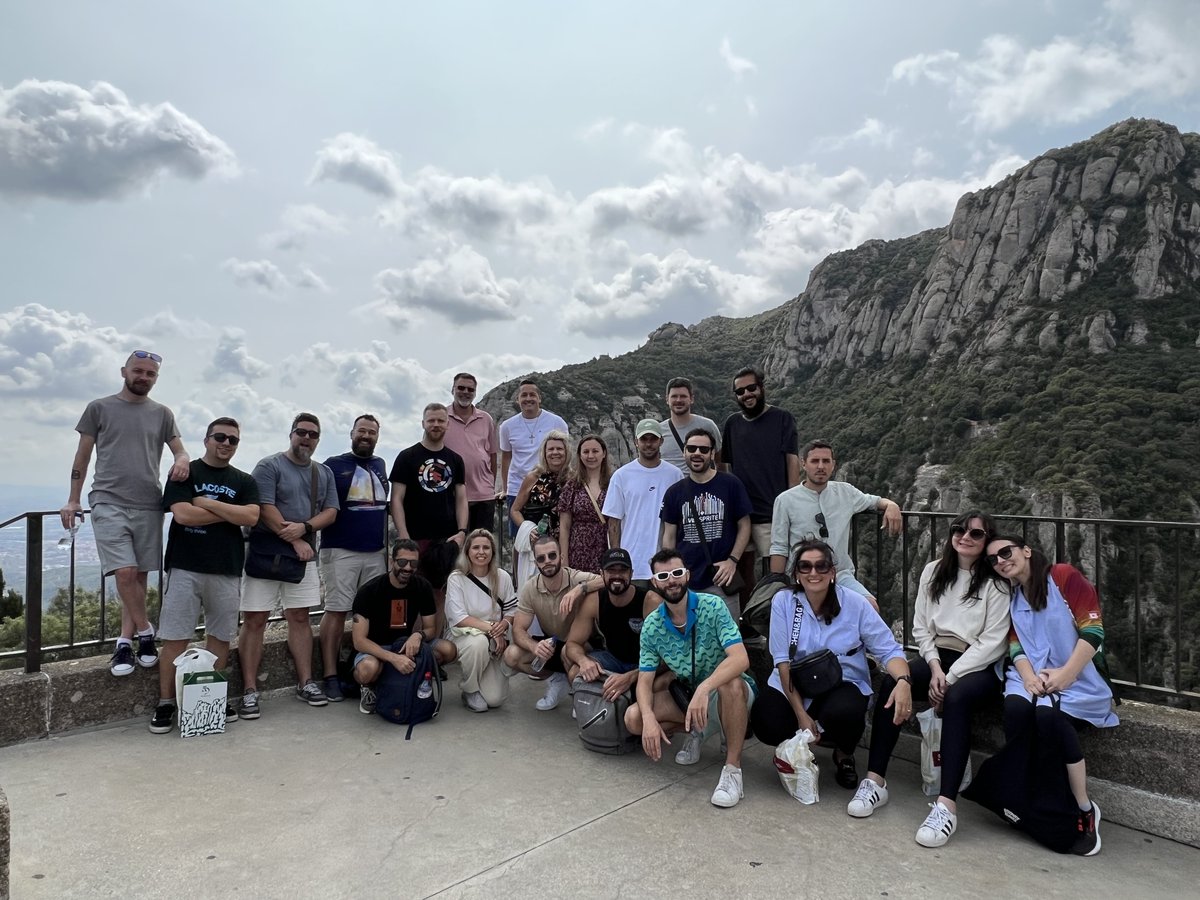 Exploring Montserrat's stunning landscapes and hiking the path to St. Michael's Cross with our cybersecurity team was more than a journey – it was a unifying adventure.#ElevateCybersecurity #MontserratAdventure #catalunyagrafias #poblescatalans #catalunyaexperience