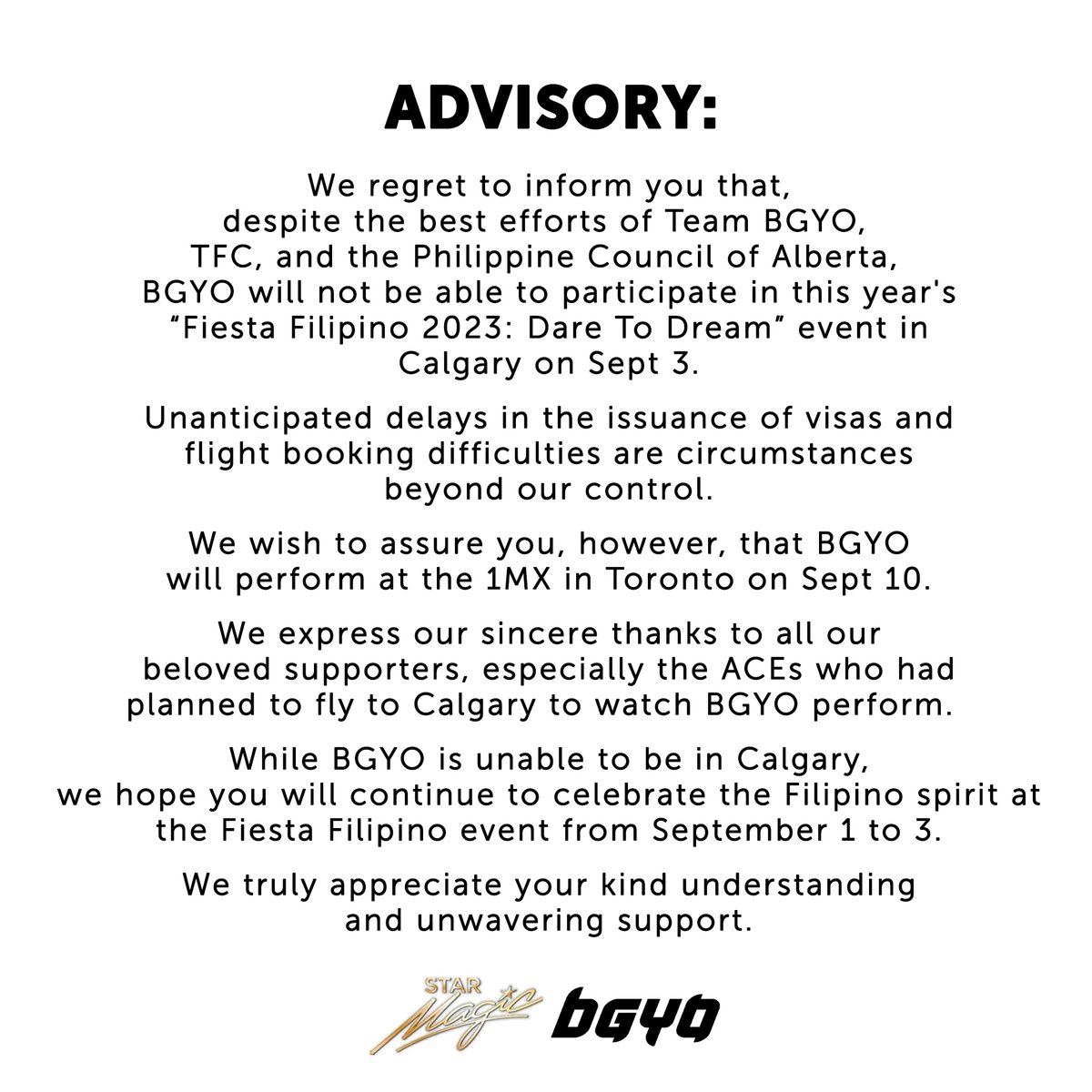 bgyo_ph's tweet photo. #BGYO | Advisory https://t.co/1nZibshWE0