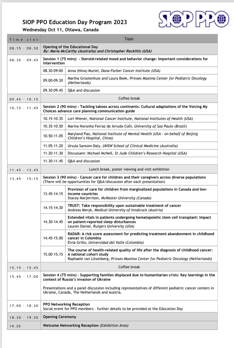 <a href="/SIOPPPO/">SIOP-PPO</a> is looking forward to seeing everyone at our Education Day!  Check out our amazing program and speakers and don’t miss our first ever social networking event! #siop2023