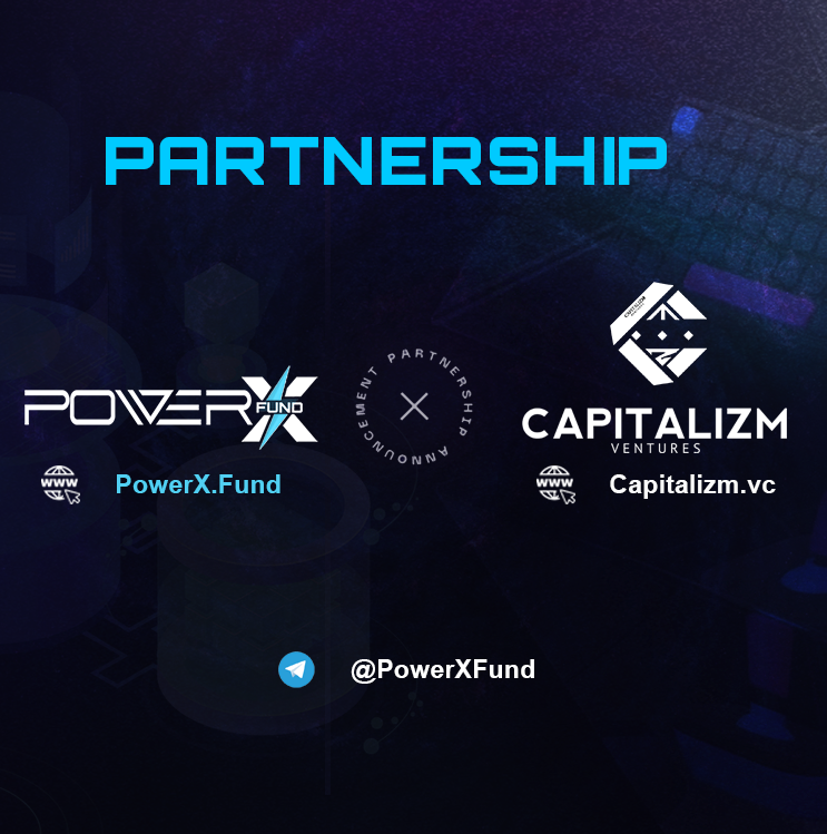 🏆@Capitalizmvc joins forces with PowerX Fund 🤝

💡CapitalizM - is a Venture with a high passion to fully support the blockchain Industry build teamwork, grow, fund, and develop together!

#Web3 #VC #Governance #DAO #fundraising #partnership #collaboration #PowerX #X