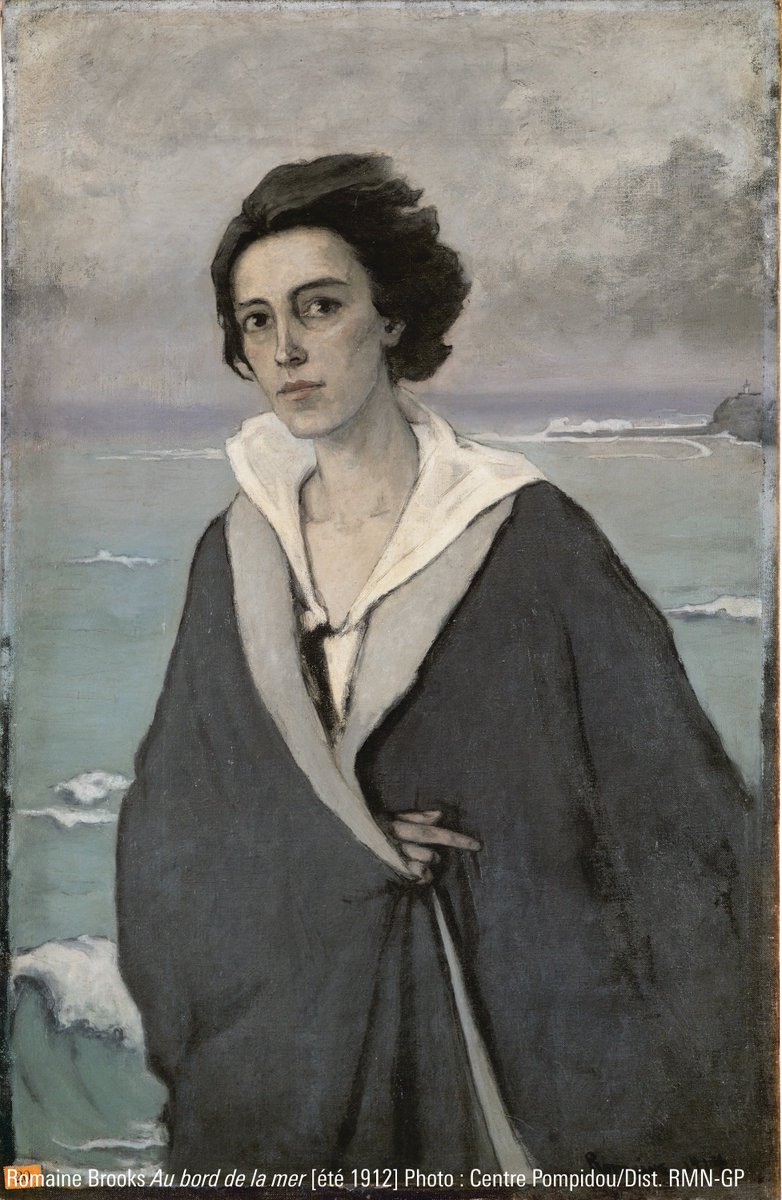 Les puissants portraits de Romaine Brooks 🔥
Dans ses portraits en demi-teintes aux couleurs sourdes, Brooks souligne souvent l'apparence androgyne de ses modèles par une mise en valeur de leur costume emprunté au vestiaire masculin.
👉bit.ly/CP_ExpoOverthe… #ExpoOverTheRainbow