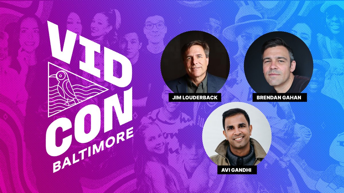 Who's going to #vidcon baltimore?

<a href="/jlouderb/">Jim Louderback</a> <a href="/AviGandhi/">Avi Gandhi</a> and I are putting together a little meetup/happy hour the night before things kick off. 

Want to join? 

Fill out this form and we'll shoot over the deets.👇👇👇

forms.gle/yPFBbiRu1trhBk…