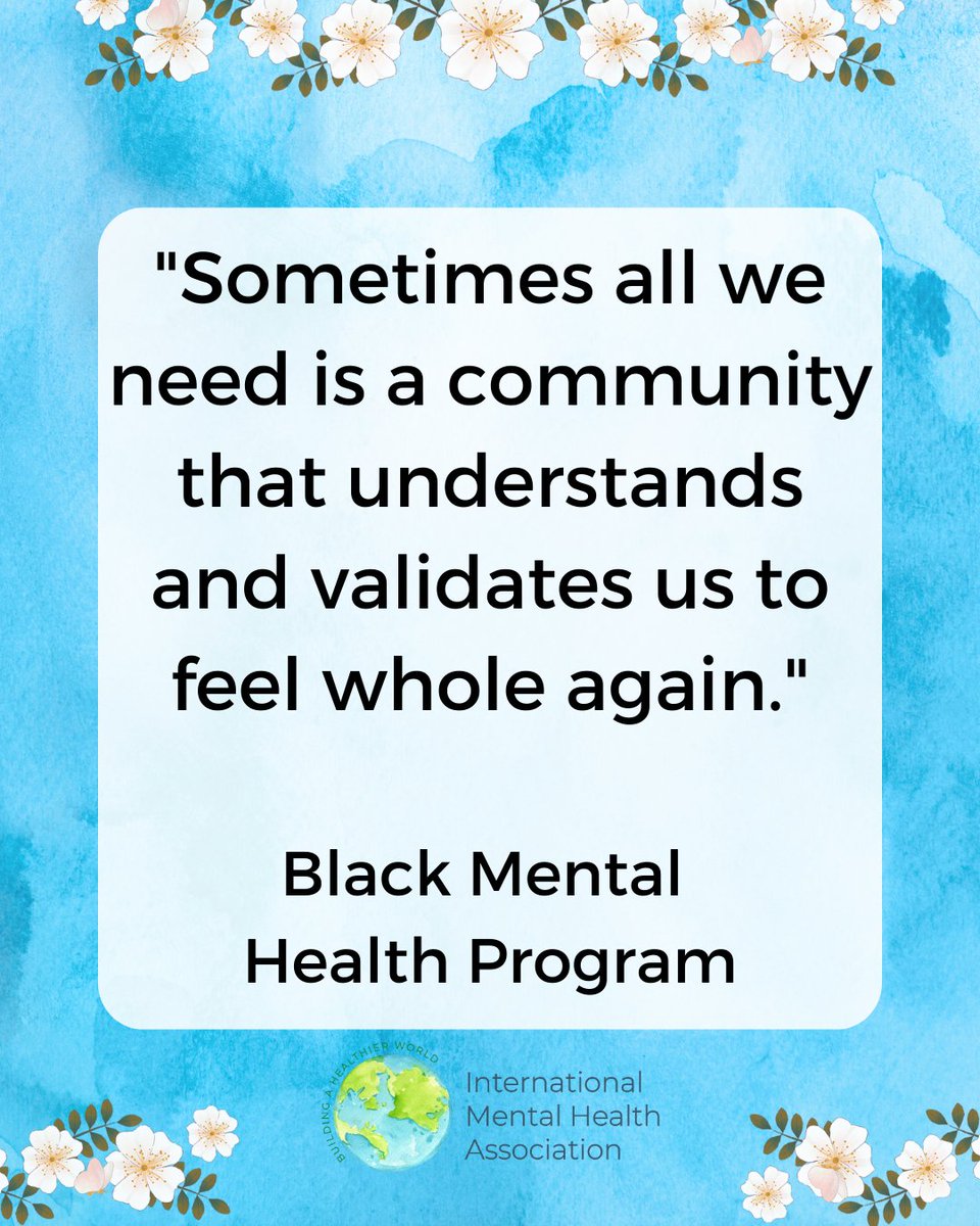 Our work focuses on improving community health is an expansive cycle that gets better, stronger and more joyful with time. The @blackmhprogram continues to give our young mums a space where they bring their authentic self to the table without the fear of stigma. #mentalwellness