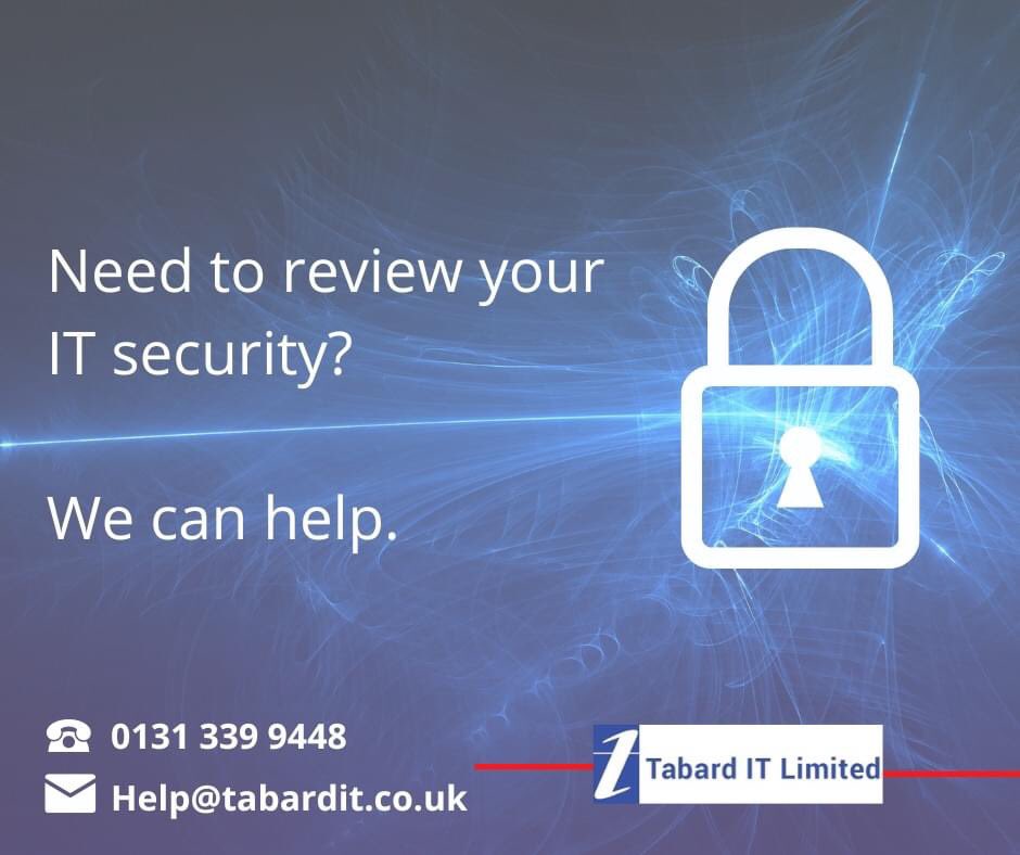 Security is a top concern of IT business managers – we can provide a variety of antivirus & IT security solutions for your network to keep it safe from external attack.  

Get in touch to find out how we can help.

#itsecurity #ITsolutions #ITexperts #businessit #scotland