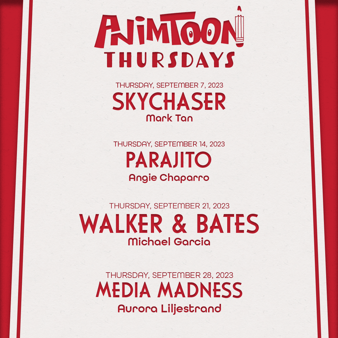 pencilish's tweet photo. The September Animtoon Lineup has arrived!
#studentfilm #studentshort #studentshortfilm #shortfilm #youtubeshort #animtoon https://t.co/1YBfSjRh2t