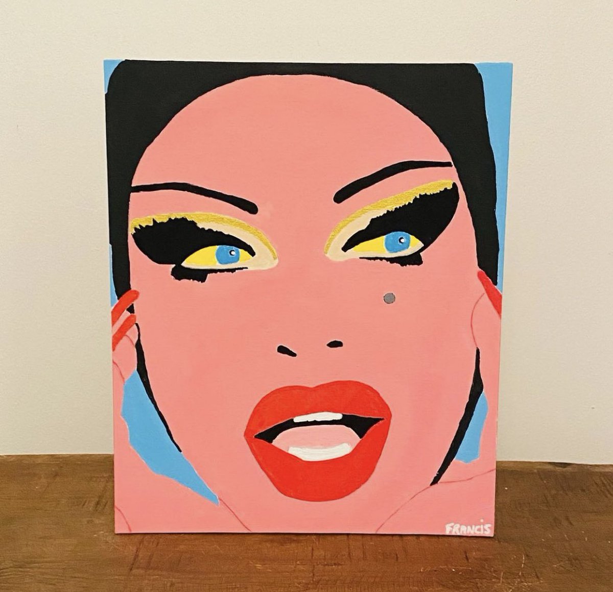 Acrylic/Oil painting on canvas