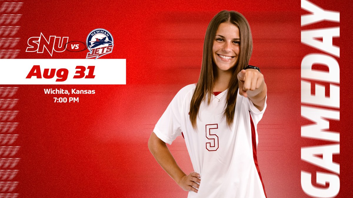 SNUSoccerW's tweet photo. Quick trip to Kansas to 𝐒𝐓𝐀𝐑𝐓 our 2023 𝐒𝐄𝐀𝐒𝐎𝐍 😎

We open the 𝟐𝟎𝟐𝟑 Season tonight on the plains!

🆚 Newman
⏰ 7:00 PM
📍Whichita, Kansas
📊 https://t.co/dyBims1rGK
📺 https://t.co/7gFeSzNTg4

#BoltsUp⚡️ https://t.co/KEBEDow9zX