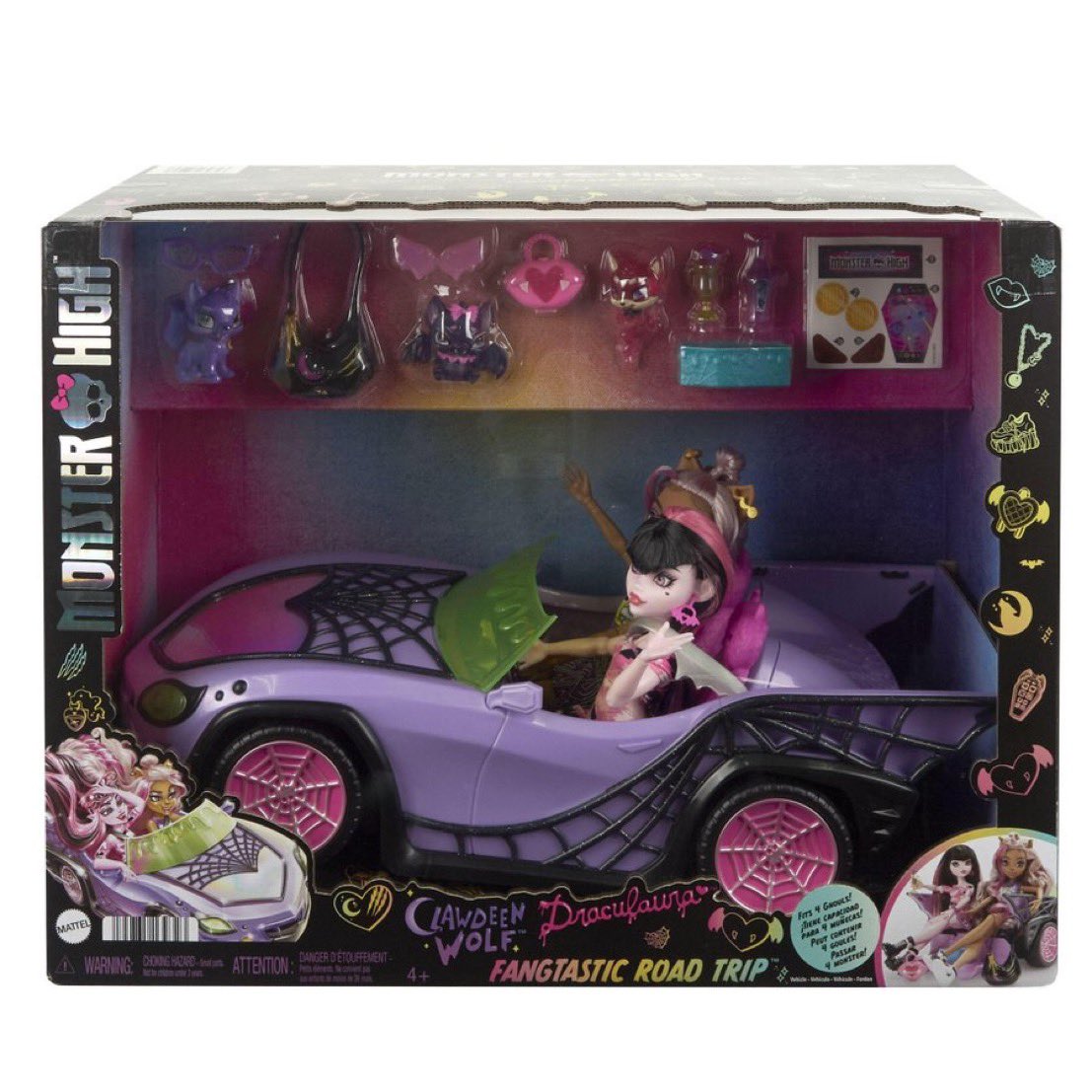 The Gory Gazette on X: 🚨 Fangtastic Road Trip playset includes Draculaura  and Clawdeen and will be exclusive to Costco.  / X