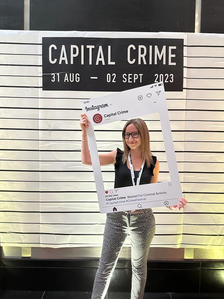 Wanted for criminal activity 👀 @CapitalCrime1 #CapitalCrime #CrimeFestival 

📸 by @friccar_