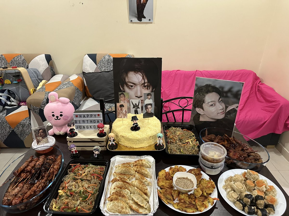 Happy Birthday JK 🎂 <a href="/BTS_twt/">방탄소년단</a>  
#정국 #JungKook #happyjkday 
#토티즈후훙 #앙큼연하남쩨케