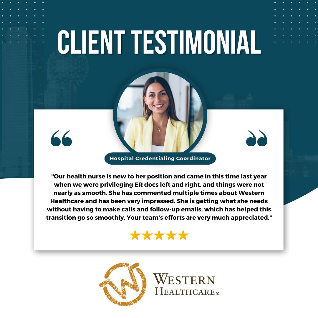 Western_HealthC's tweet photo. Our client's experiences matter. Thank you for letting Western Healthcare be a part of your journey and sharing your feedback. ⭐⭐⭐⭐⭐ #clienttestimonials #westernhealthare https://t.co/2aVETVEaSS