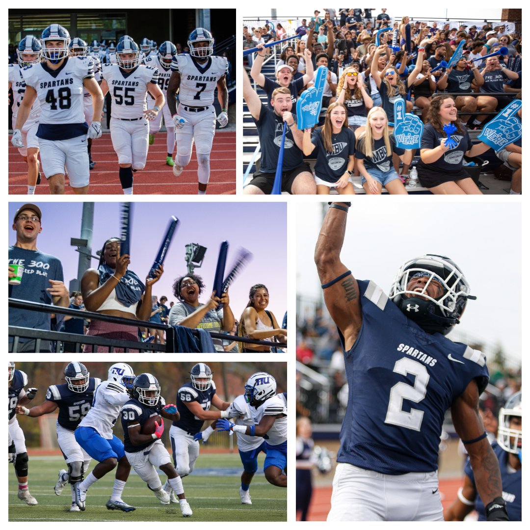 MoBaptistU's tweet photo. Football season is back! Who's ready for tomorrow's home opener at Spartan Field??
🏈 MBU vs. William Penn  🏈
Saturday, September 2
Kickoff at 1:00 p.m.
#ShineOnMBU #SpartanStrong https://t.co/SmXLHeCJbB