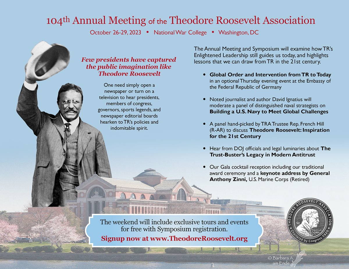 TRooseveltAssoc's tweet image. You&apos;re not going to want to miss this!