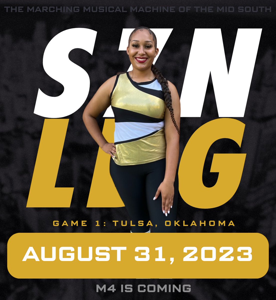 UAPBM4's tweet image. See you soon @utulsa! The machine is moving! #UAPBBand #UAPB #UAPB150