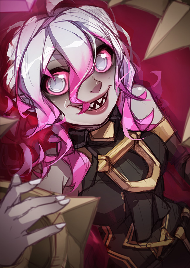 Briar! (I know her pillory is not quite right but I noticed that when I was almost done with the fanart 😆) #artoflegends