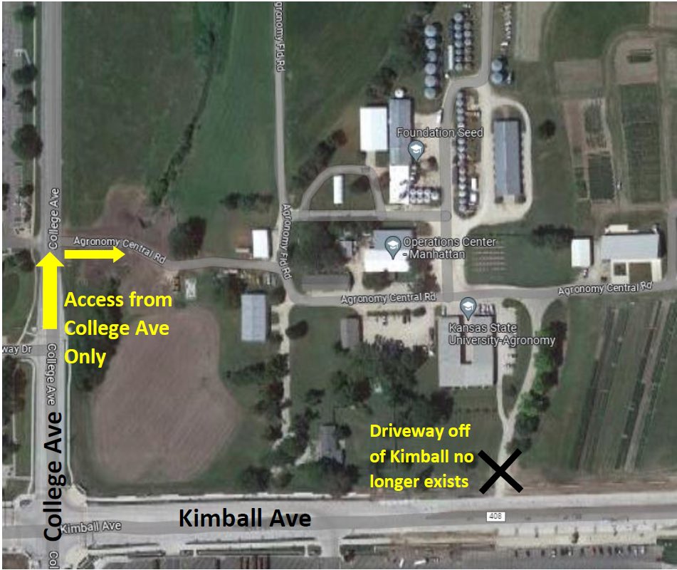 soilsdiva's tweet image. FYI for anyone parking at the ⁦@KStateAgron⁩ farm this weekend for 🏈, the new entrance is off of College Ave on the west side of the farm and the price is $30 cash only