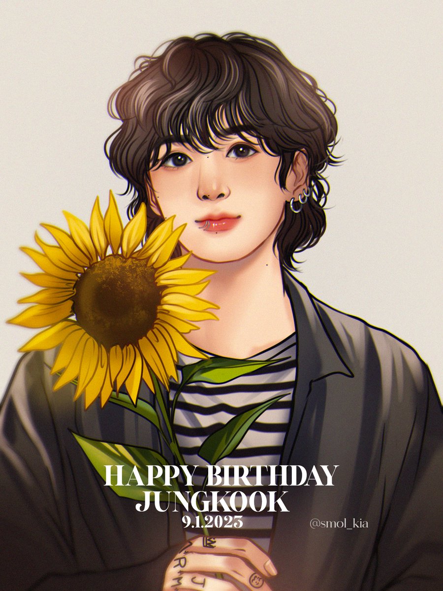 smol_kia's tweet photo. JK Day!
Happy Birthday our Jungkookie 🌻

#HappyBirthdayJungkook
#GiantPopStarJKDay
#No1SingerJungkook
#OurForeverArtistJK https://t.co/ysAIvB1jRl
