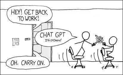 _voidzero's tweet photo. #ChatGPT is down https://t.co/il2DnYt2ti