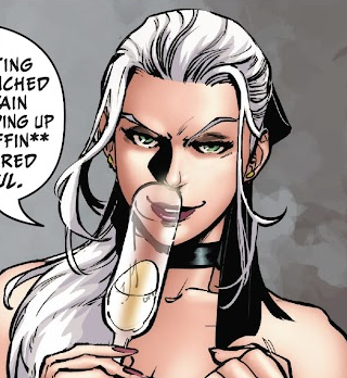 She'll drink to that!