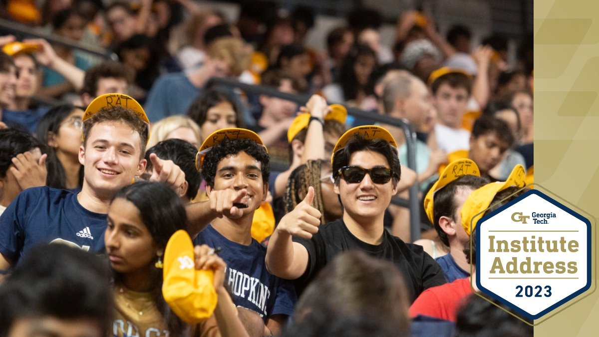 GeorgiaTech's tweet photo. Georgia Tech has been identified as the fastest growing public university in America over the last decade according The Chronicle of Higher Education. #GTInstituteAddress #WeCanDoThat #StingEm π https://t.co/B0tmG6EVgi