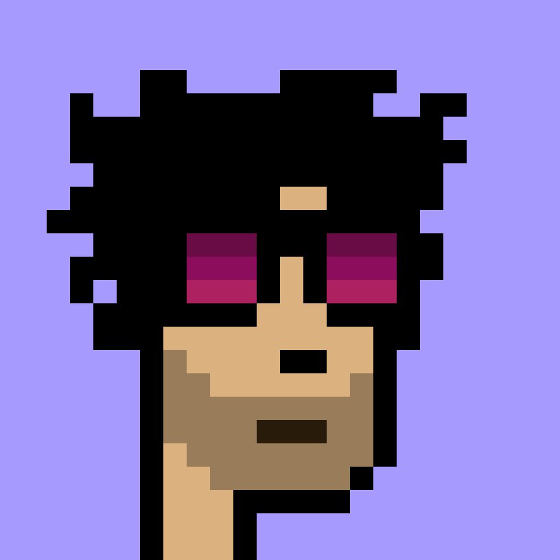 No. 9766 of the first CryptoPunks.