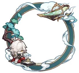 official Jing Yuan and Dan Heng avatar frame hehe..... 
