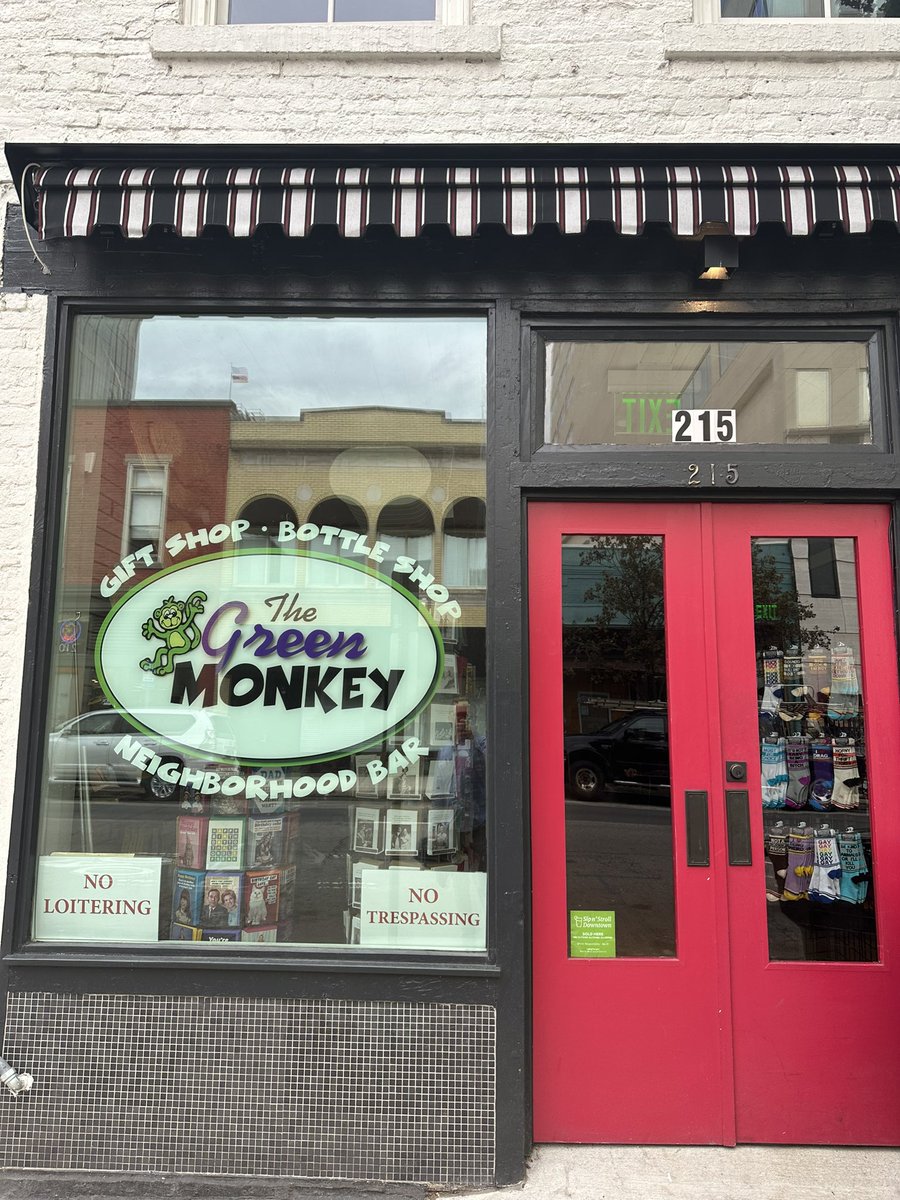 Green Monkey is now open on Wilmington St., taking the risk of opening on a block dealing with a lot right now. Let’s make sure they absolutely crush for believing in Downtown 💪 🙏