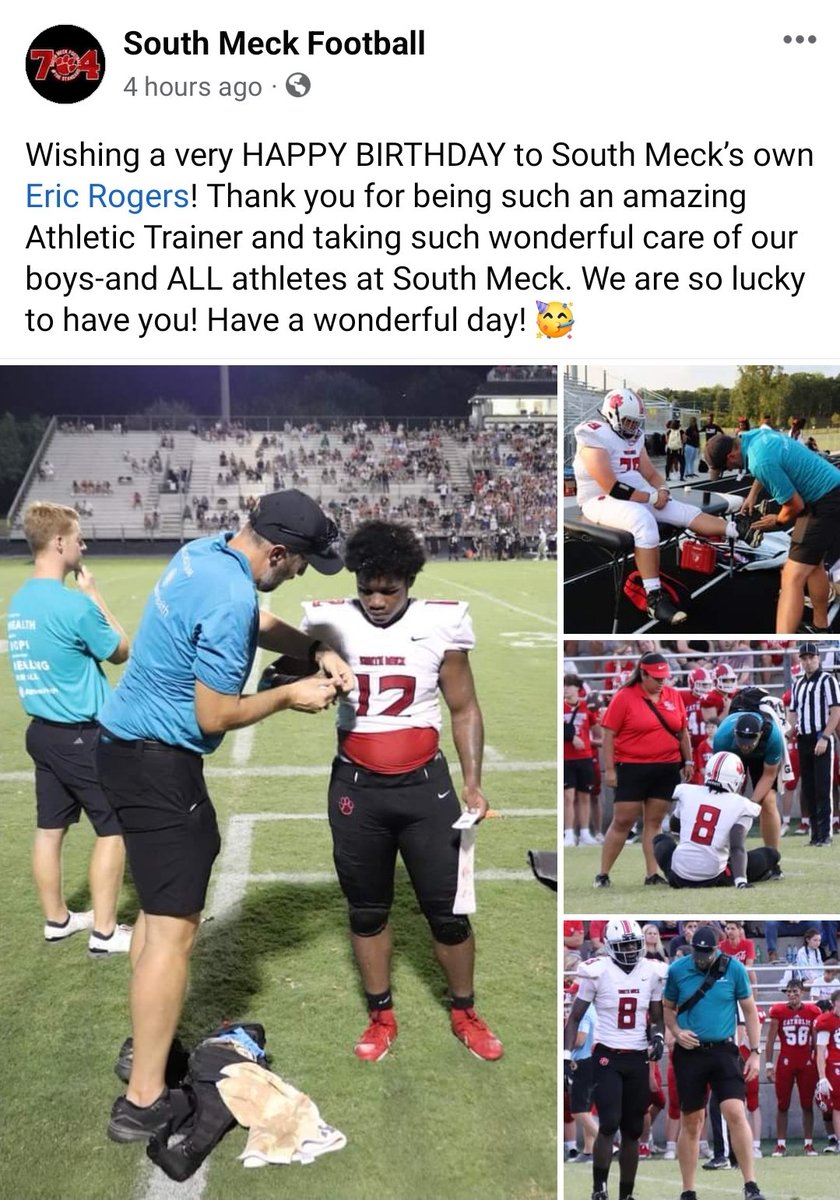 Eric Rogers LAT, ATC, PES tweet media