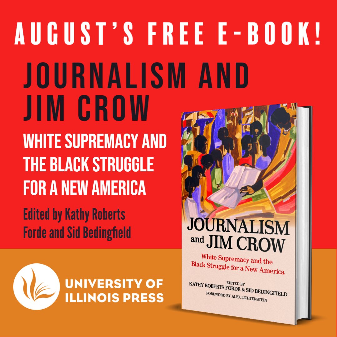 Last day to get your free e-book of JOURNALISM & JIM CROW edited by @krforde & @SidBedingfield here: ow.ly/IU9I50P1xIW cc: @readJJC