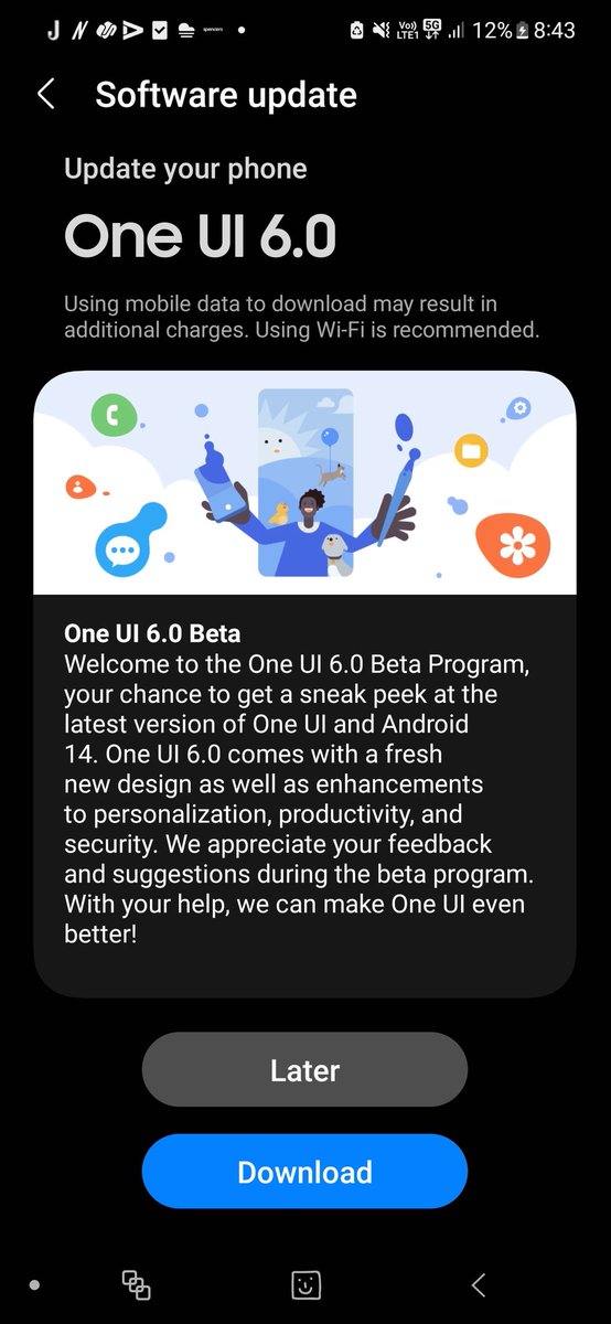 TechTalkEj's tweet photo. One Ui 6 Beta now available in India to many More regions 
Find it in Samsung Members applications and enroll 
Share your experience, do you love the new update? #Android14 
#oneui6 #Samsung 
@sondesix @stufflistings @deslocho @IbrahimMoazzam2 @UniverseIce https://t.co/qp3O6uDcAC