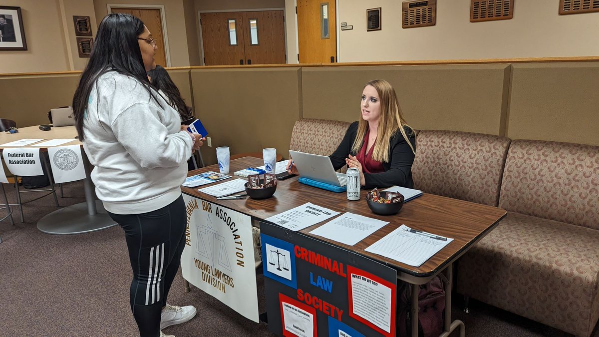 WidenerLawCW's tweet image. @WidenerLawCW'sTable Day is here! 
Students, be sure to stop by today and learn more about the great student organizations to join!

#WidenerLawCW #StudentOrgs #tableday