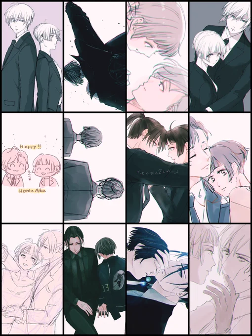 #今月描いたイラストを晒そう 
8月描いた落書き達です∩^ω^∩
これをするために毎週まとめてるので、気になる一枚があったらログを辿ってね💫 
