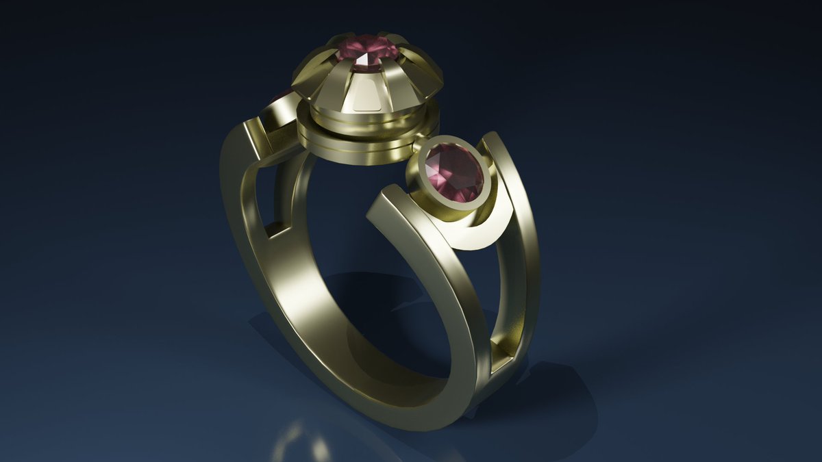Chuchas_3D's tweet photo. versions and more versions, I finally finished with this ring xD, I just need to put it in artstation and do a render to show the mesh :D
#blender3d #3djewelry #3dRing #b3d #jewelrydesigner #joyería #diamonds #3dmodel #render3d #3dart #3dartist #cyclesrender https://t.co/rXz7VwRAzK