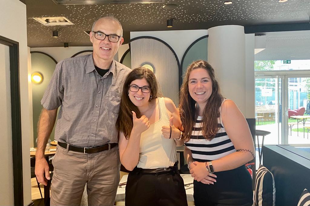 SJoaquinito's tweet photo. We meet again at @EurSocPhotobiol Congress, where I had the opportunity to bring our work with porphyrins in PCI for an oral communication! Hoping for a continued fruitful colaboration 💡
@cristinajdias @pkselbo @MAmparoFaustino
#EEAGrant #EEAFunding #PCI #UnivAveiro #EEAGrantsPT https://t.co/dl7hxJuR3C