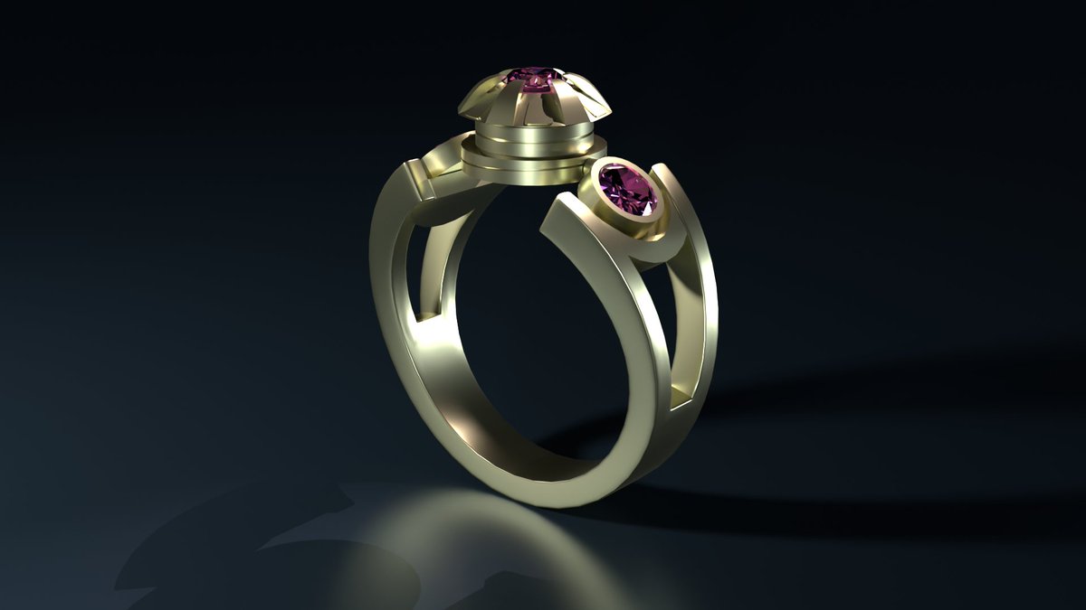 versions and more versions, I finally finished with this ring xD, I just need to put it in artstation and do a render to show the mesh :D
#blender3d #3djewelry #3dRing #b3d #jewelrydesigner #joyería #diamonds #3dmodel  #render3d #3dart #3dartist #cyclesrender
