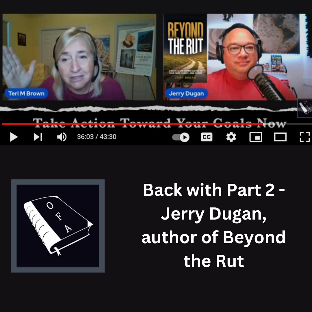What happens when you and your guest really click? You get not one, but TWO podcast episodes! 

youtube.com/watch?v=gMFQ91…

#terimbrownauthor #authorpodcast #authorinterview #anenemylikeme #sunflowersbeneaththesnow #daughtersofgreenmountaingap #awardwinningauthor #CharacterDriven