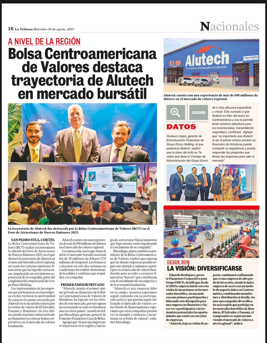 Alutech Honduras tweet media