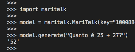 MariTalk, our chatbot specialized in understanding the Portuguese language, now supports up to 8,000 context tokens.

Try it for free at chat.maritaca.ai

Or check out our API documentation at github.com/maritaca-ai/ma… to integrate it into your projects.
