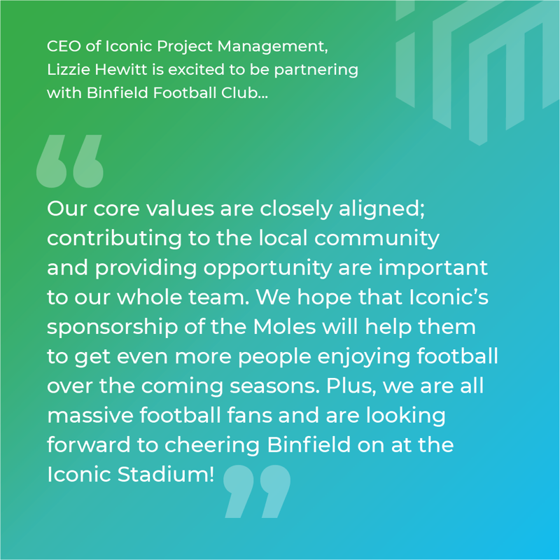 Binfieldfc's tweet photo. 🏟 𝐒𝐓𝐀𝐃𝐈𝐔𝐌 𝐒𝐏𝐎𝐍𝐒𝐎𝐑𝐒𝐇𝐈𝐏 🏟

Binfield FC are delighted to announce our first ever stadium sponsorship deal which will see our home at Hill Farm Lane be renamed "The Iconic Stadium"

#BinfieldFC x @projecticonic