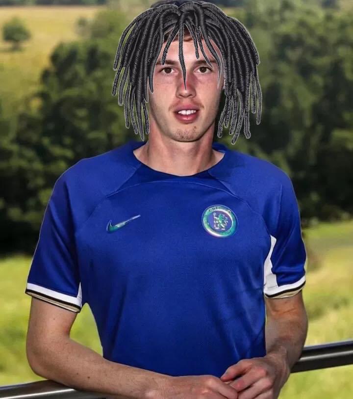 Cole Palmer after a week of training with the Chelsea squad…