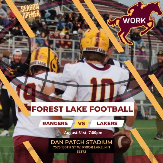 Forest Lake Rangers Football tweet media