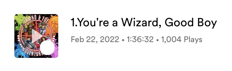 We did it! Thanks so much to everyone that shared, listened, and to all of our badass listeners that have contributed to reaching this amazing milestone!