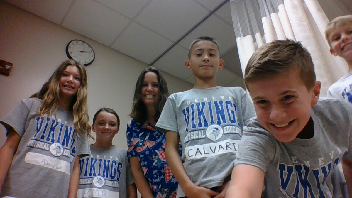 304cwesterhoff's tweet photo. Annual 6th grade scavenger hunt!  We found our new Athletic Director, Mr McGinnis. https://t.co/sMuLoIvS06
