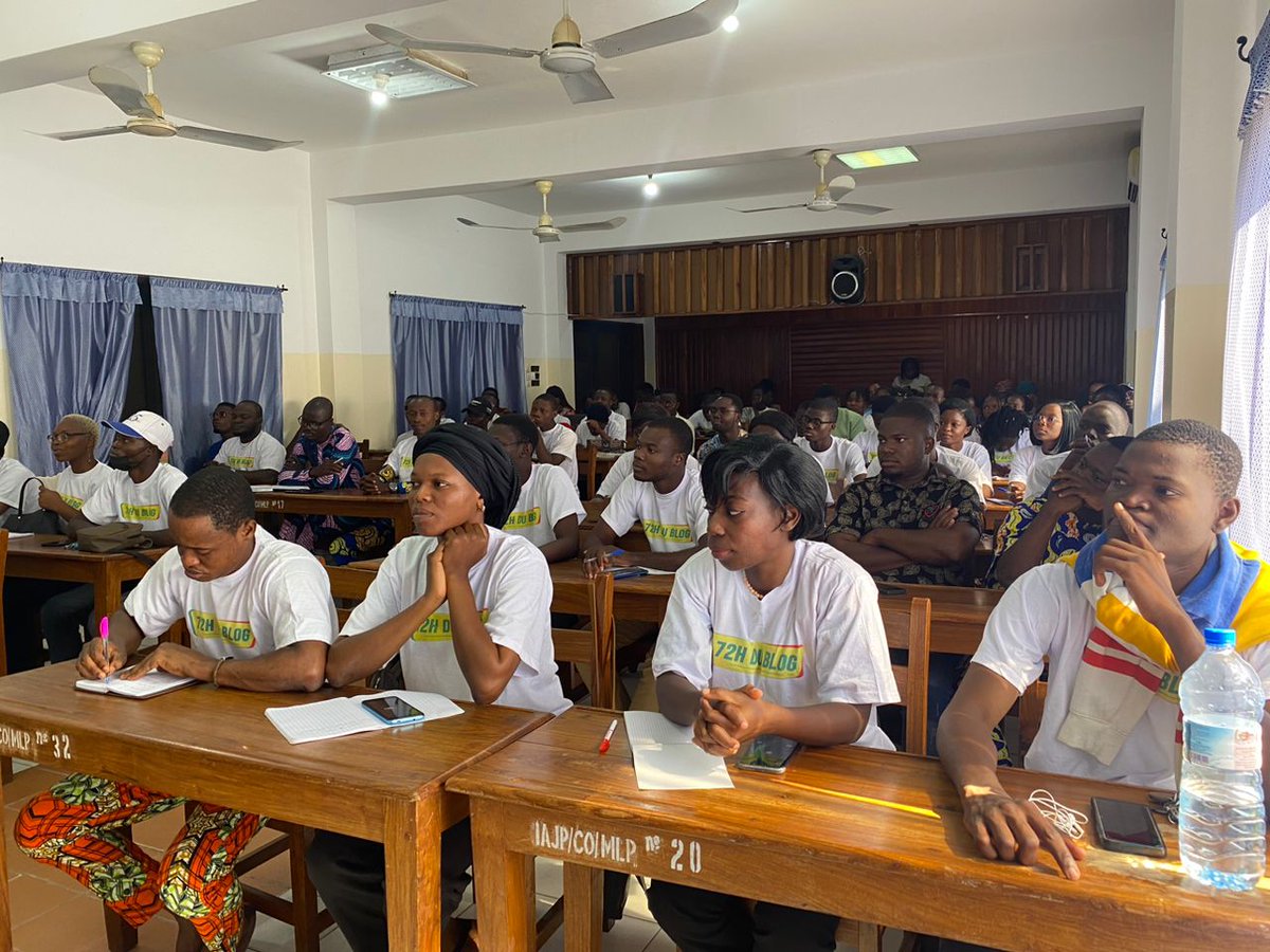 EugeneDeguenon's tweet image. Si vous êtes à Cotonou, n&apos;hésitez pas à vous joindre à nous. L&apos;événement est également diffusé en direct sur la page Facebook de l&apos;@ab_benin.

#BlogDay2023
#BlogueursduBenin