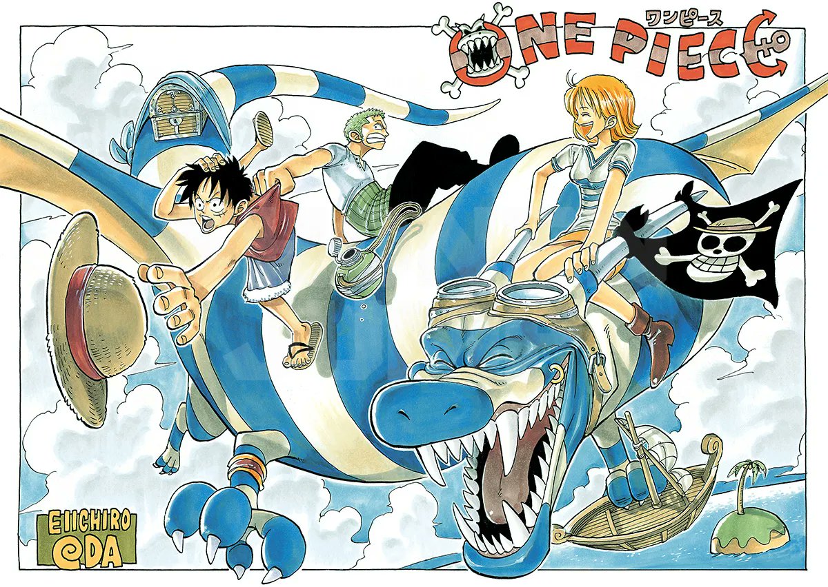shonenjump's tweet image. The world premiere of Netflix's live-action One Piece ushers in a new era for Luffy and the Straw Hats! Experience even more of their legendary adventures in the manga! One Piece, Chs. 1–108 are now FREE in Shonen Jump for a limited time! bit.ly/3EDOeFv