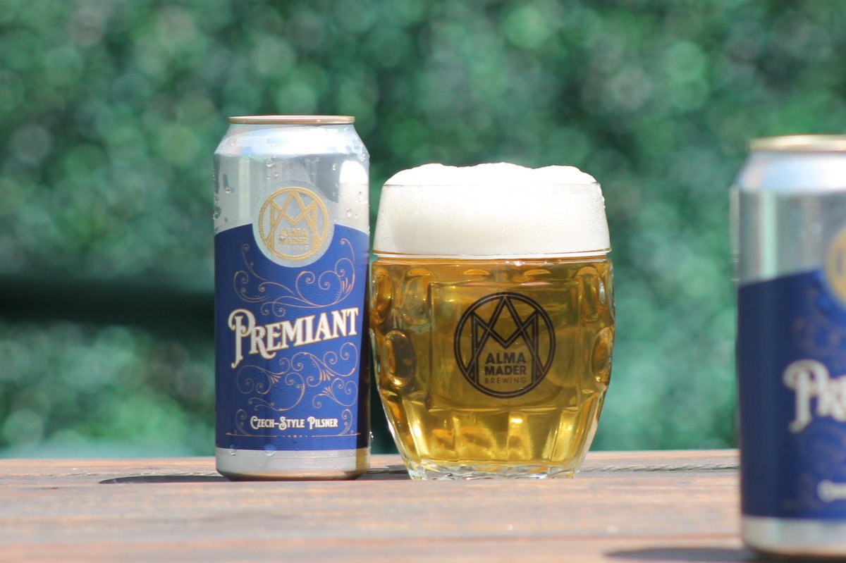 New this week:

LICIOUS (STRATA/MOSAIC) - IPA
Juicy, hazy, and balanced with a soft dryish finish. Dark sweet fruit, overripe peach, bright tropical flair.

PREMIANT - Czech Pils
Brewed with Czech pilsner malt and Czech hops. Maximum crispness from extended cold-conditioning.