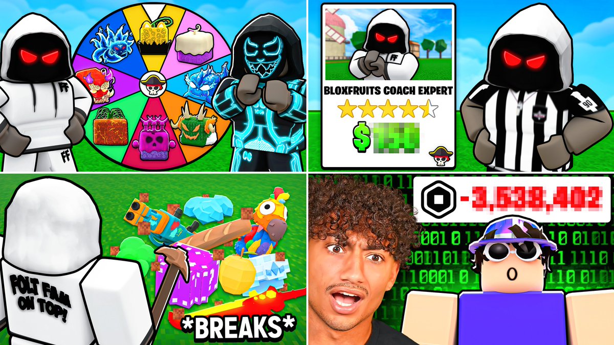 IrfanDesigns's tweet image. Some Roblox thumbnails I've designed for @Foltynnn 
#roblox #thumbnail #robloxthumbnail