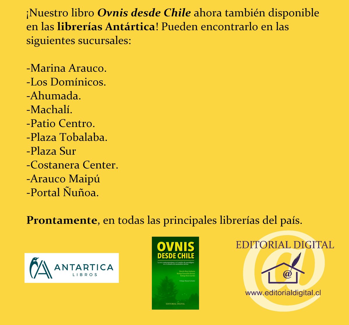 EditorialDigit's tweet image. #ovnisdesdechile #editorialdigital
